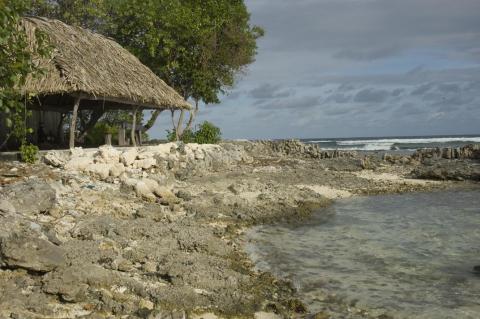 Erosion to the Coast of Kiribati